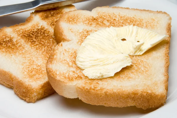 Buttered Toast — Stock Photo, Image