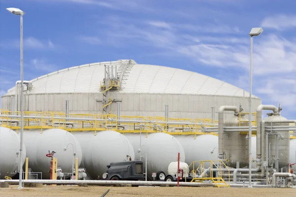 Natural Gas Refinery — Stock Photo, Image