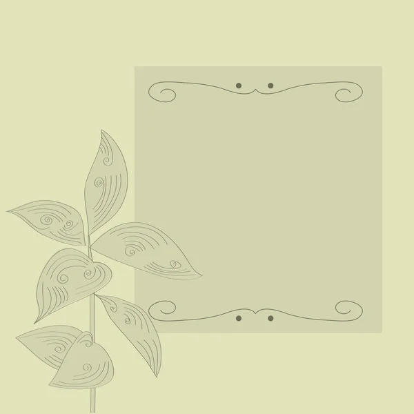 Gray decorative background — Stock Vector