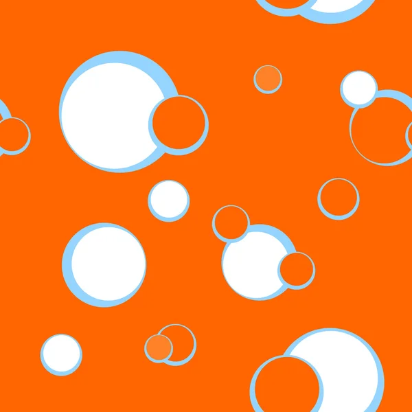 Abstracte naadloze patroon met cirkel — Stockvector
