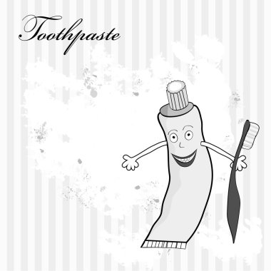 Toothpaste clipart