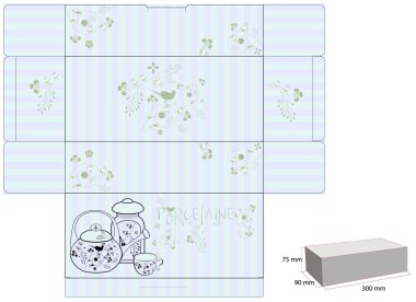 Decorative box clipart