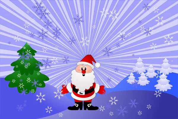 Santa claus, Boże Narodzenie — Wektor stockowy
