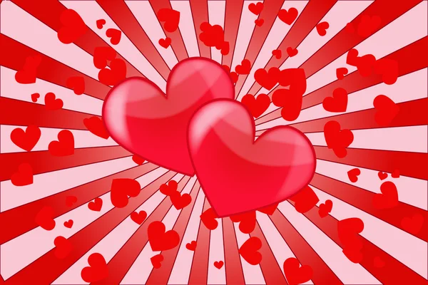 Iubirea inimii — Vector de stoc