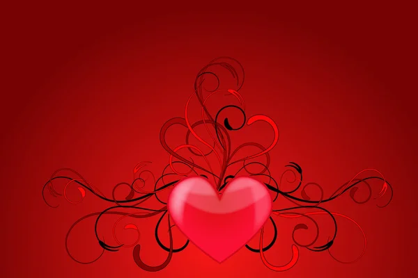 Серці любов — стоковий вектор