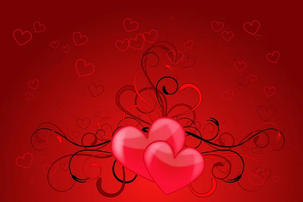 Amour du coeur — Image vectorielle