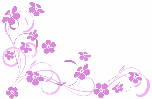 Lilac pattern — Stock Vector