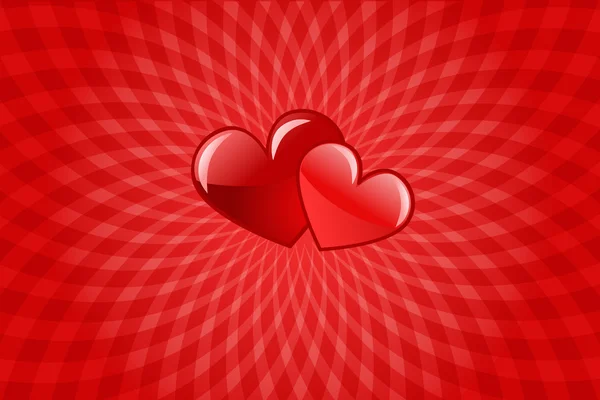 Amore del cuore — Vettoriale Stock