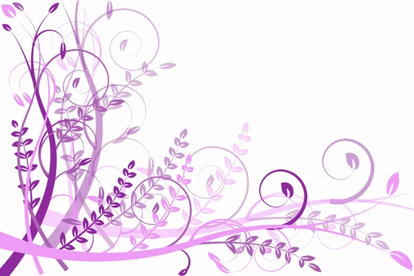 Abstraction de fleurs de lilas, motif — Image vectorielle