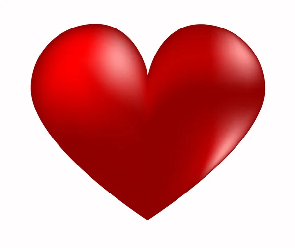 Червоне серце — стоковий вектор