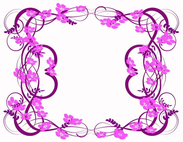 Abstraction lilas — Image vectorielle