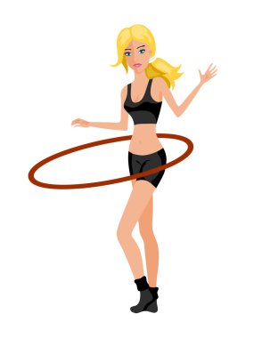 Hula hoop kız