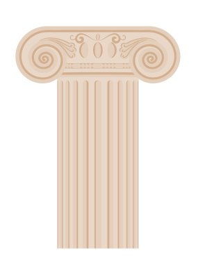 Architectural column clipart