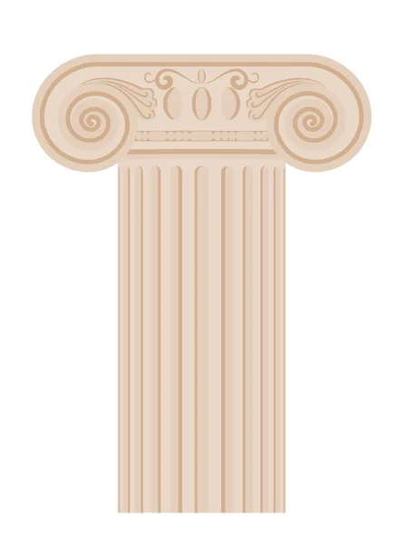 stock vector Architectural column