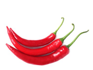 Red hot chilli-peppers clipart