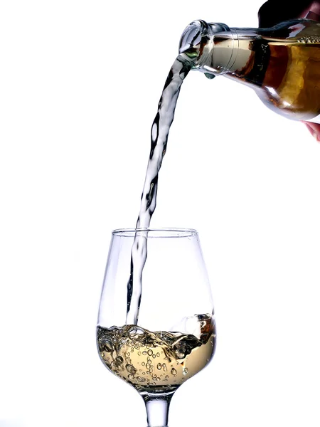 Золотой напиток — стоковое фото