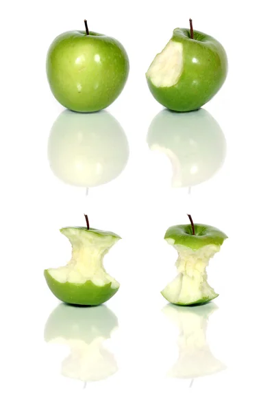 Grønne epler – stockfoto