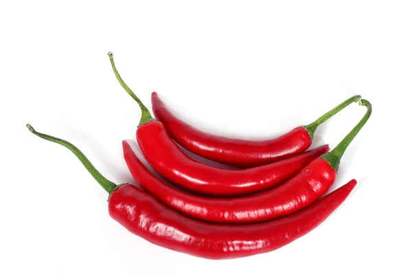 Czerwony gorący papryczki chilli Zdjęcia Stockowe bez tantiem