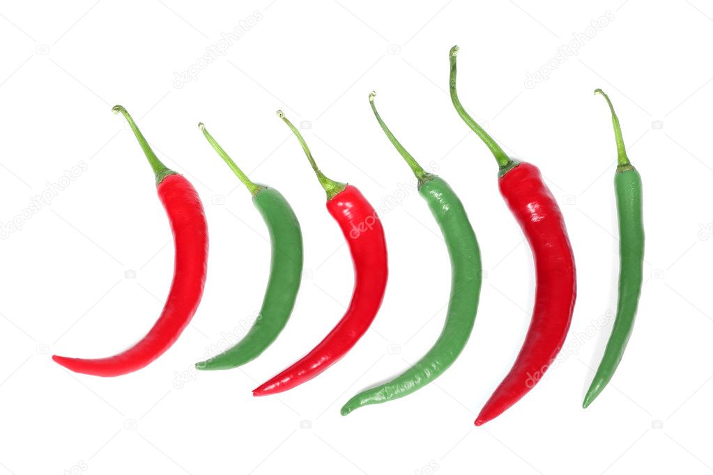 Hot chilli-peppers