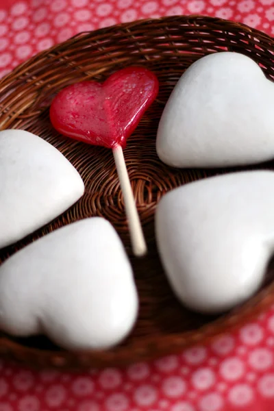 Heart shaped cookies — Stock Photo, Image