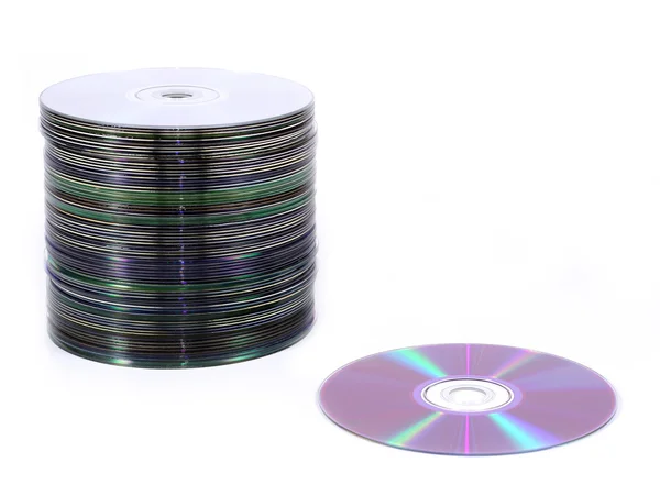 Hromadu CD — Stock fotografie