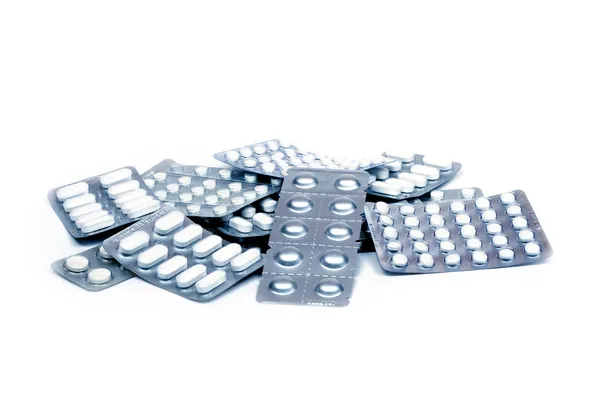 Mucchio di pillole — Foto Stock
