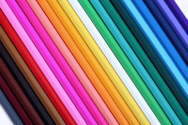Kleurrijke potloden Rechtenvrije Stockafbeeldingen
