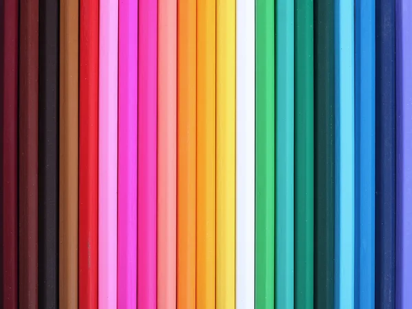 Kleurrijke potloden Rechtenvrije Stockafbeeldingen