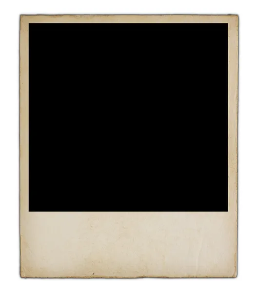 Old blank photo — Stock Photo, Image