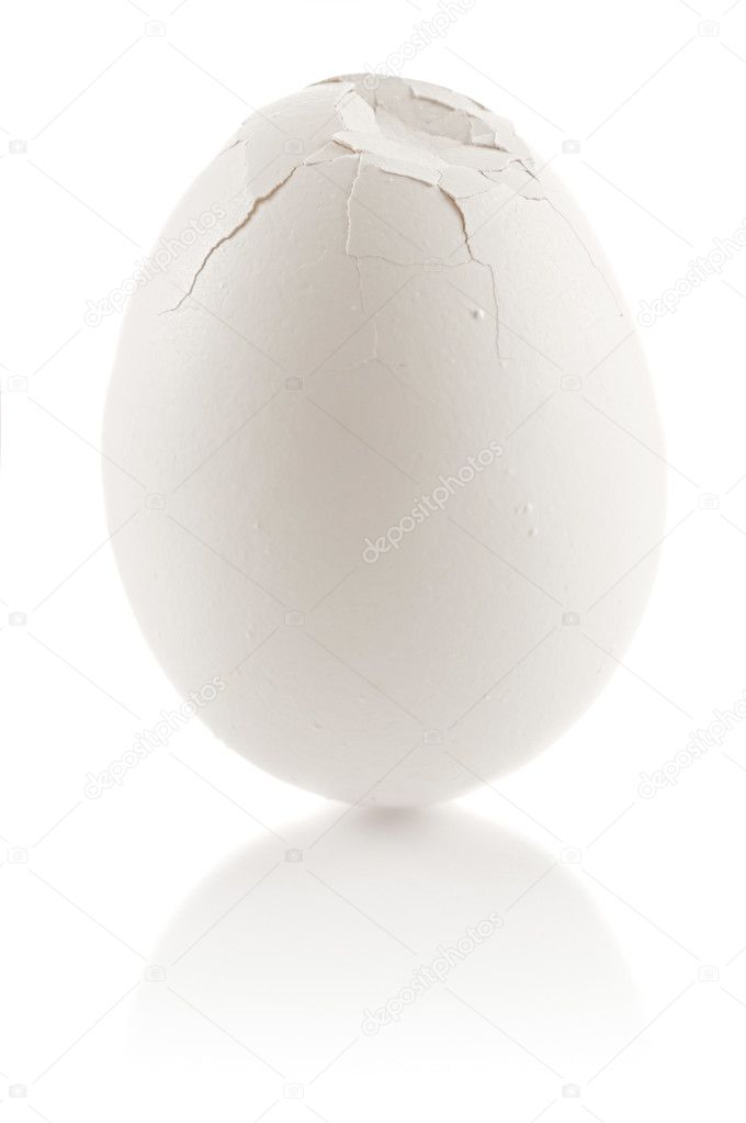 Damaged egg