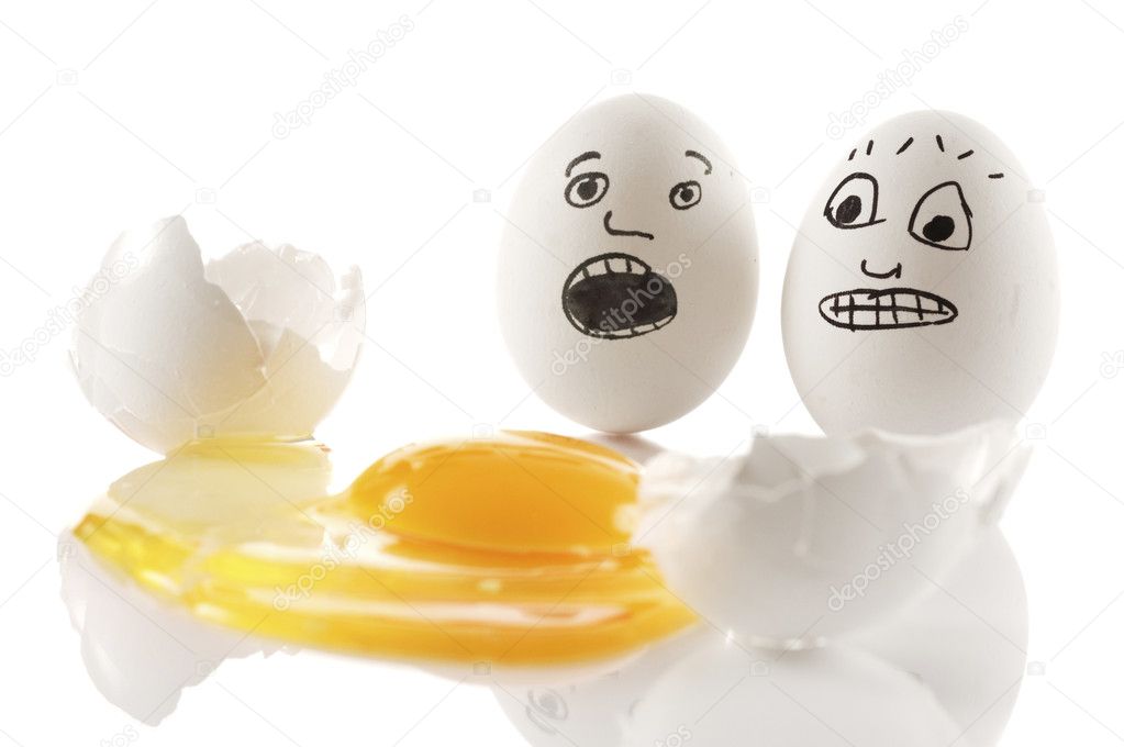 Eggs are scared of dead friend