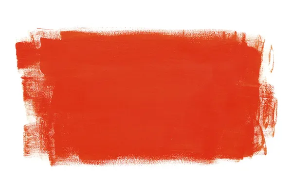 Czerwoną farbą Obraz Stockowy