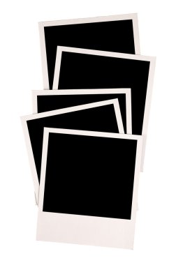 Blank photos clipart