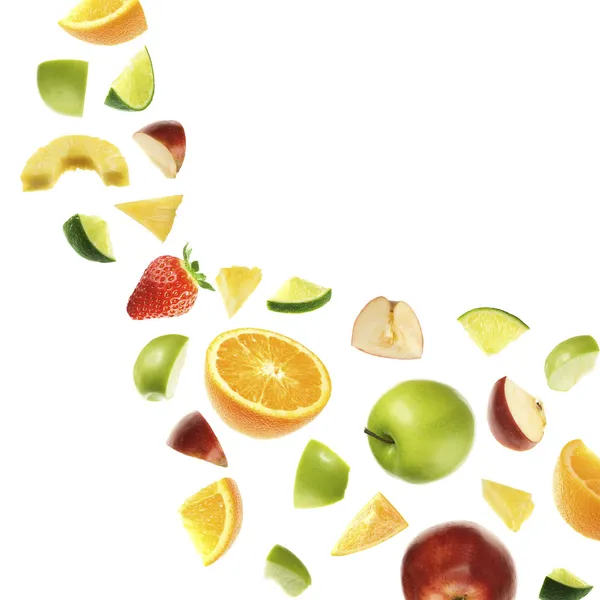 Un montón de frutas — Foto de Stock