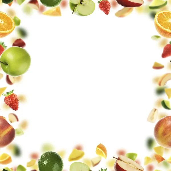 Ramka z owoców Zdjęcie Stockowe