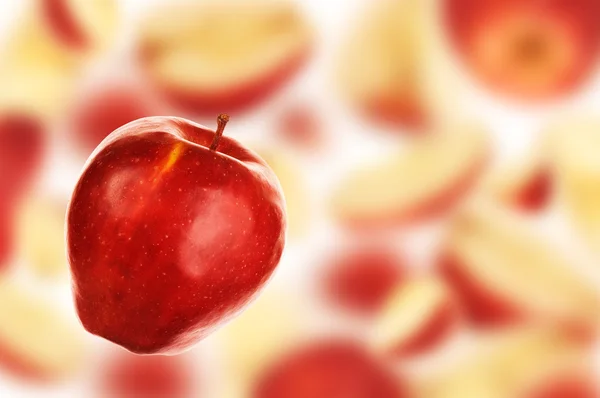 Красное яблоко Лицензионные Стоковые Изображения