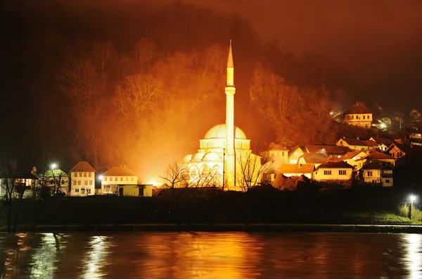 Τζαμί στη νύχτα — Φωτογραφία Αρχείου