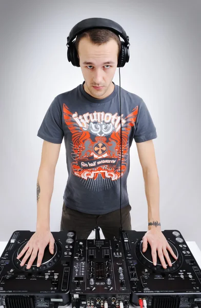 DJ muž — Stock fotografie