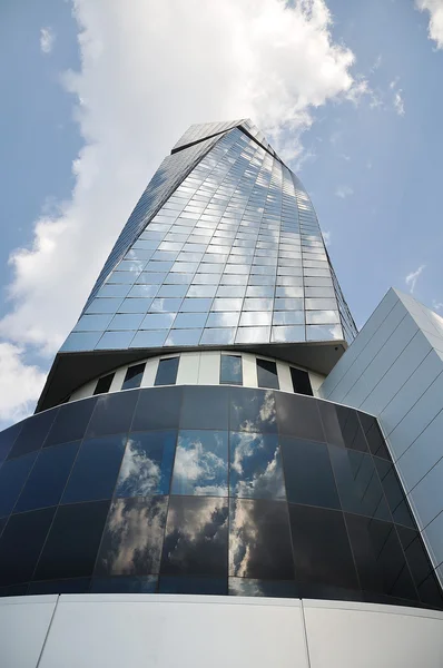 Stock image Tall big modern glass building