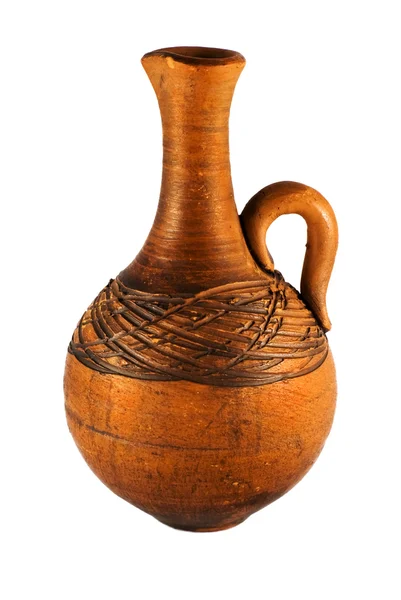 粘土花瓶 — 图库照片