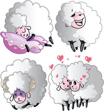 Lambs clipart