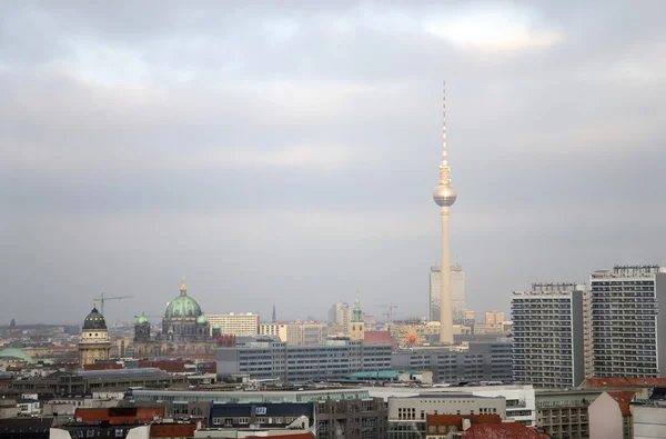 Luchtfoto van Berlijn — Stockfoto