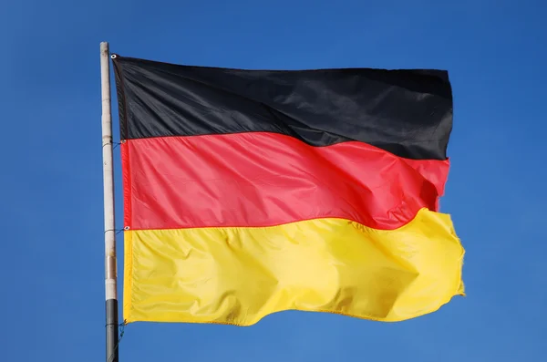 German flag - deutsche flagge — Stock Photo, Image