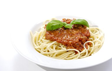 Spaghetti bolognaise clipart