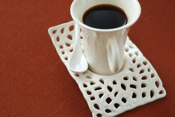 Svart kaffe — Stockfoto