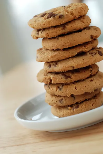 チョコレートチップクッキー — ストック写真