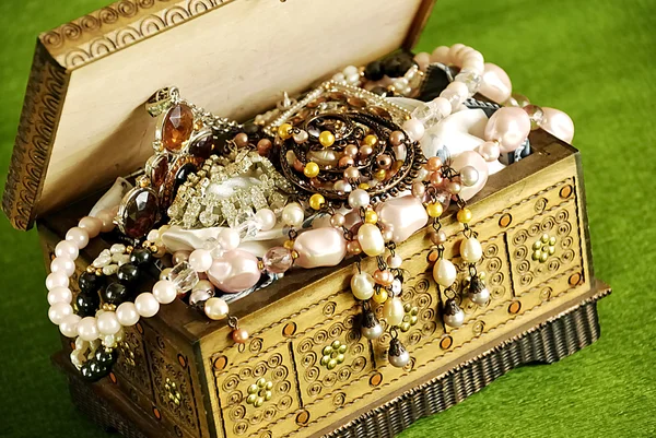 Caixão de jóias — Fotografia de Stock