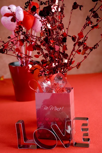 Gift van de Valentijnskaart — Stockfoto
