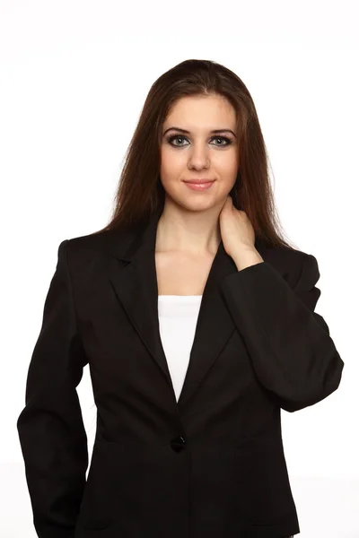 stock image Smiling young business woman