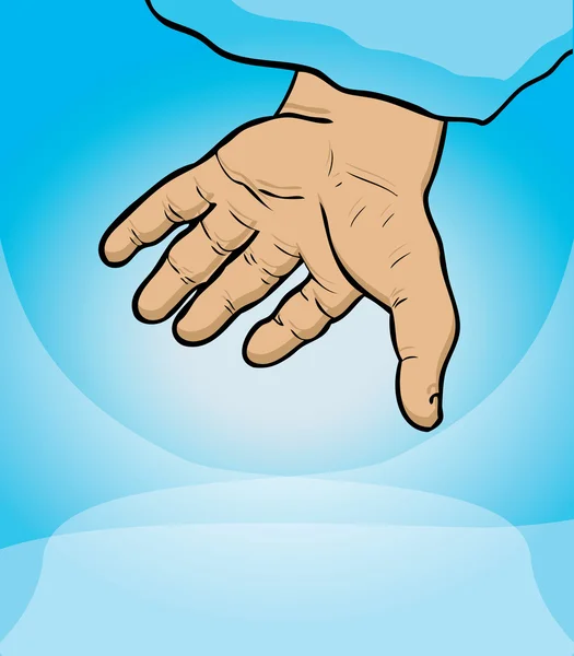 Gottes Hand, Hilfe-Symbol — Stockfoto